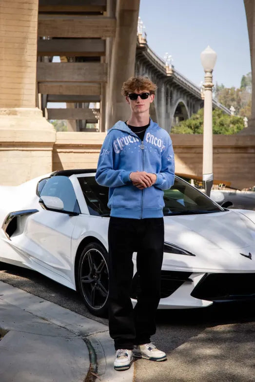 World Vision "True Blue" Zip-Up Hoodie