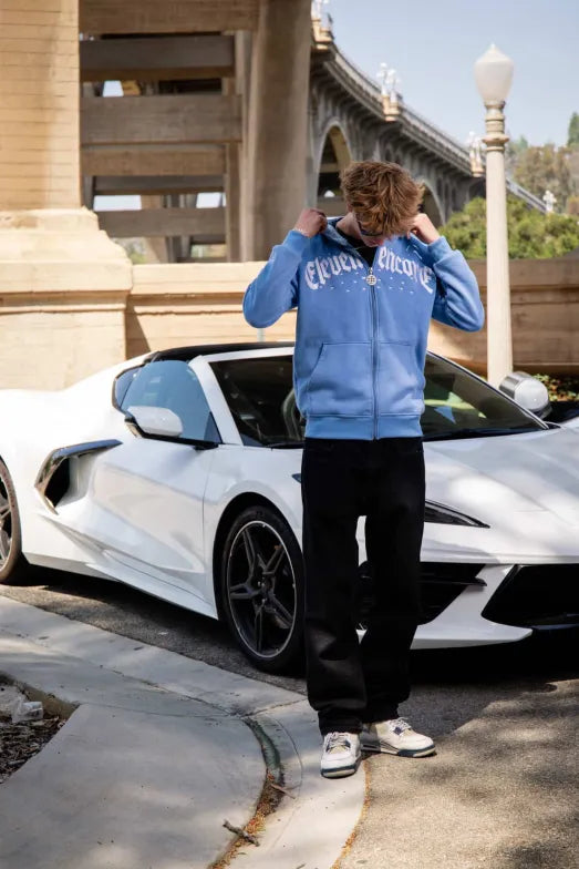 World Vision "True Blue" Zip-Up Hoodie