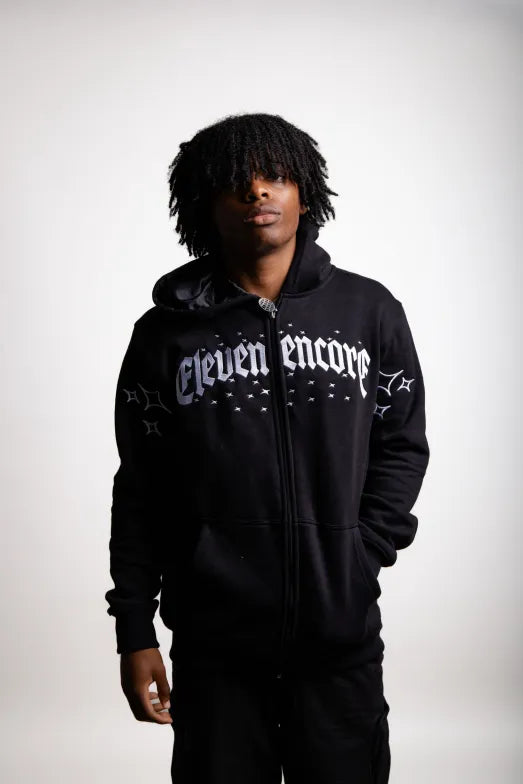 World Vision "Raven Black" Zip-Up Hoodie