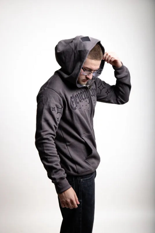 World Vision "Dark Grey" Zip-Up Hoodie