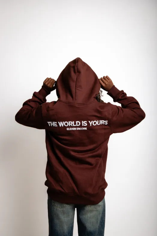 World Vision "Ash Brown" Zip-Up Hoodie