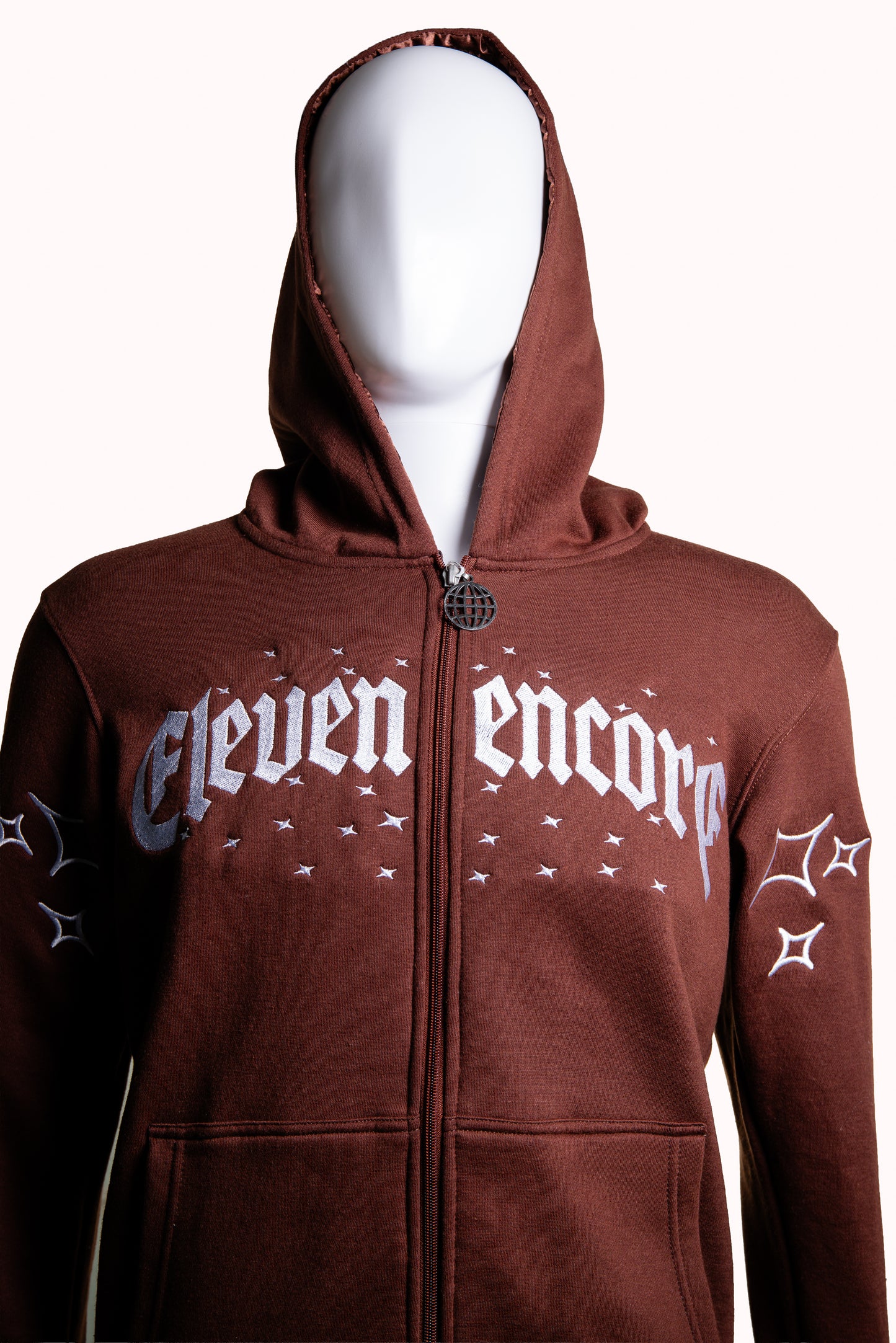 World Vision "Ash Brown" Zip-Up Hoodie