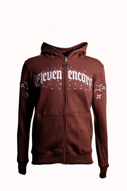 World Vision "Ash Brown" Zip-Up Hoodie