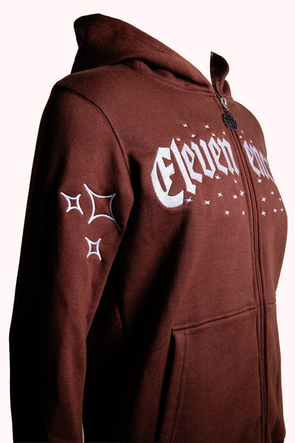 World Vision "Ash Brown" Zip-Up Hoodie