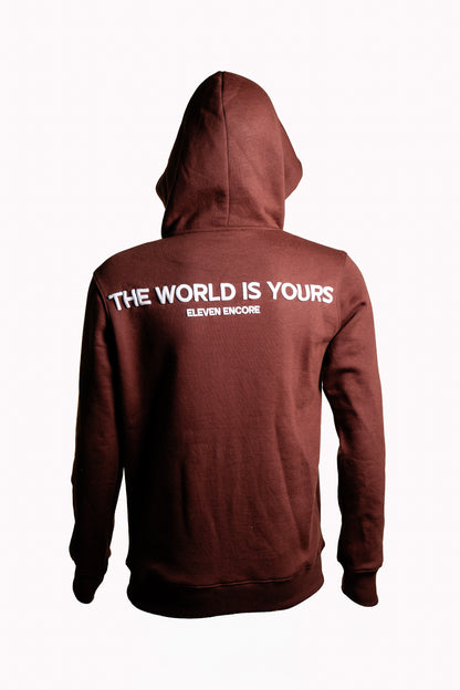 World Vision "Ash Brown" Zip-Up Hoodie