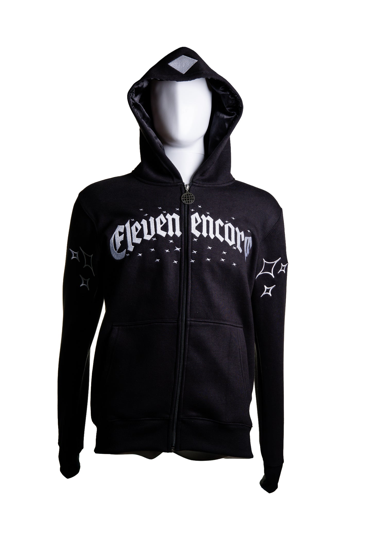 World Vision "Raven Black" Zip-Up Hoodie