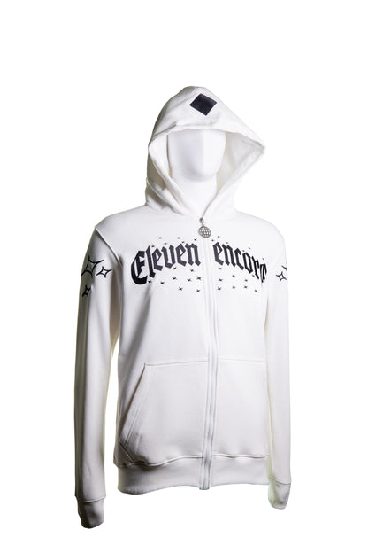 World Vision "Frost White" Zip-Up Hoodie