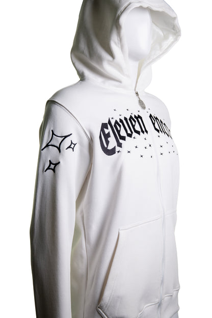 World Vision "Frost White" Zip-Up Hoodie