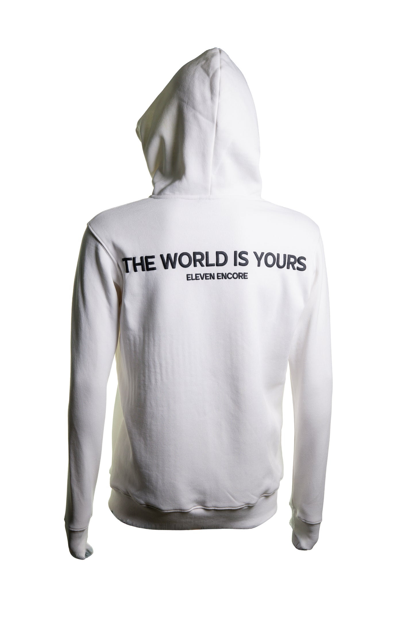 World Vision "Frost White" Zip-Up Hoodie