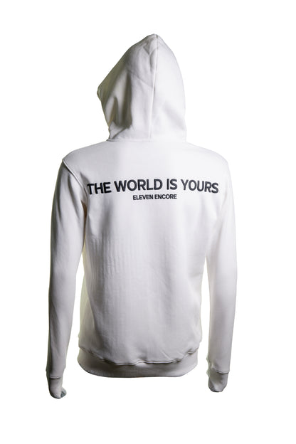 World Vision "Frost White" Zip-Up Hoodie