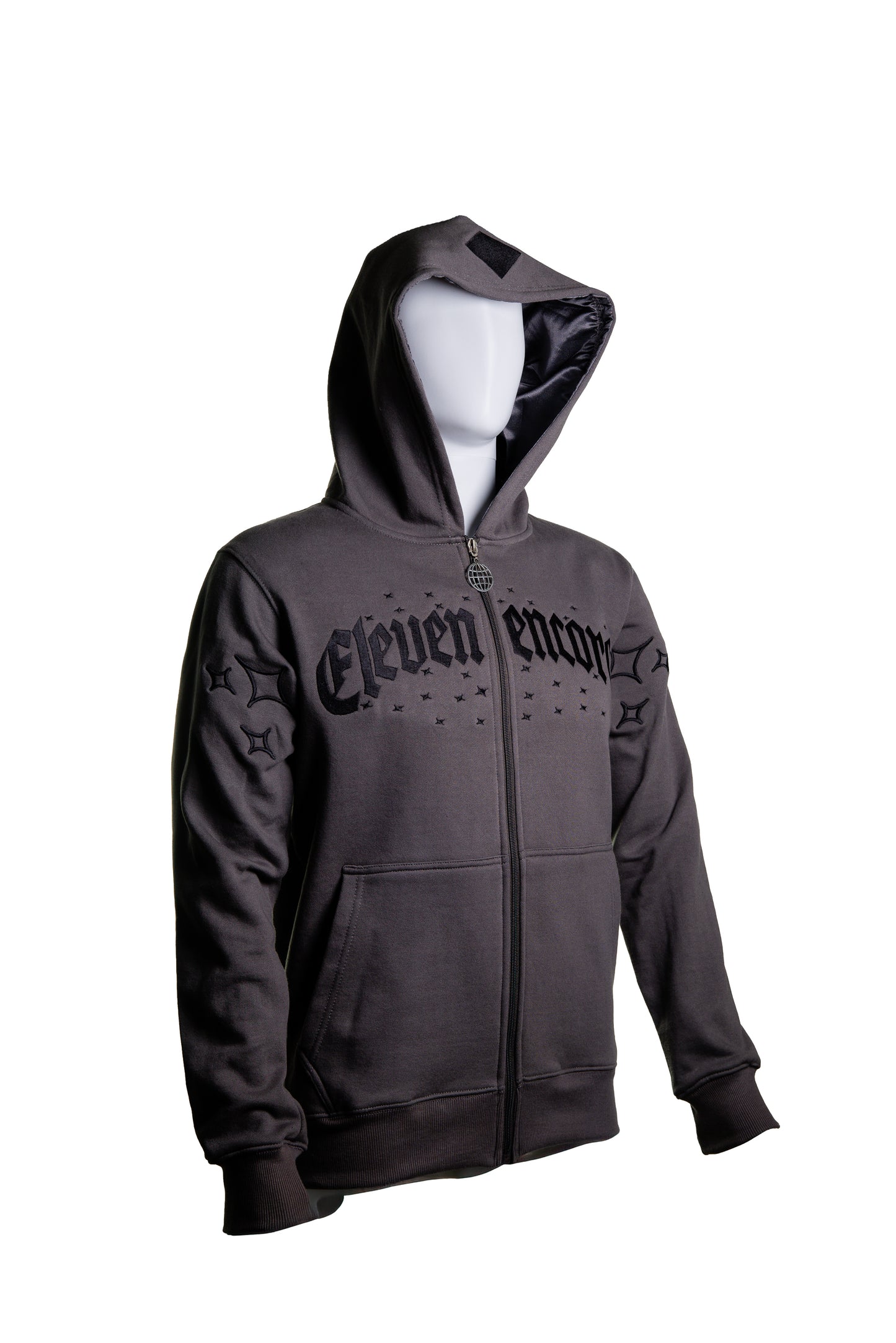 World Vision "Dark Grey" Zip-Up Hoodie